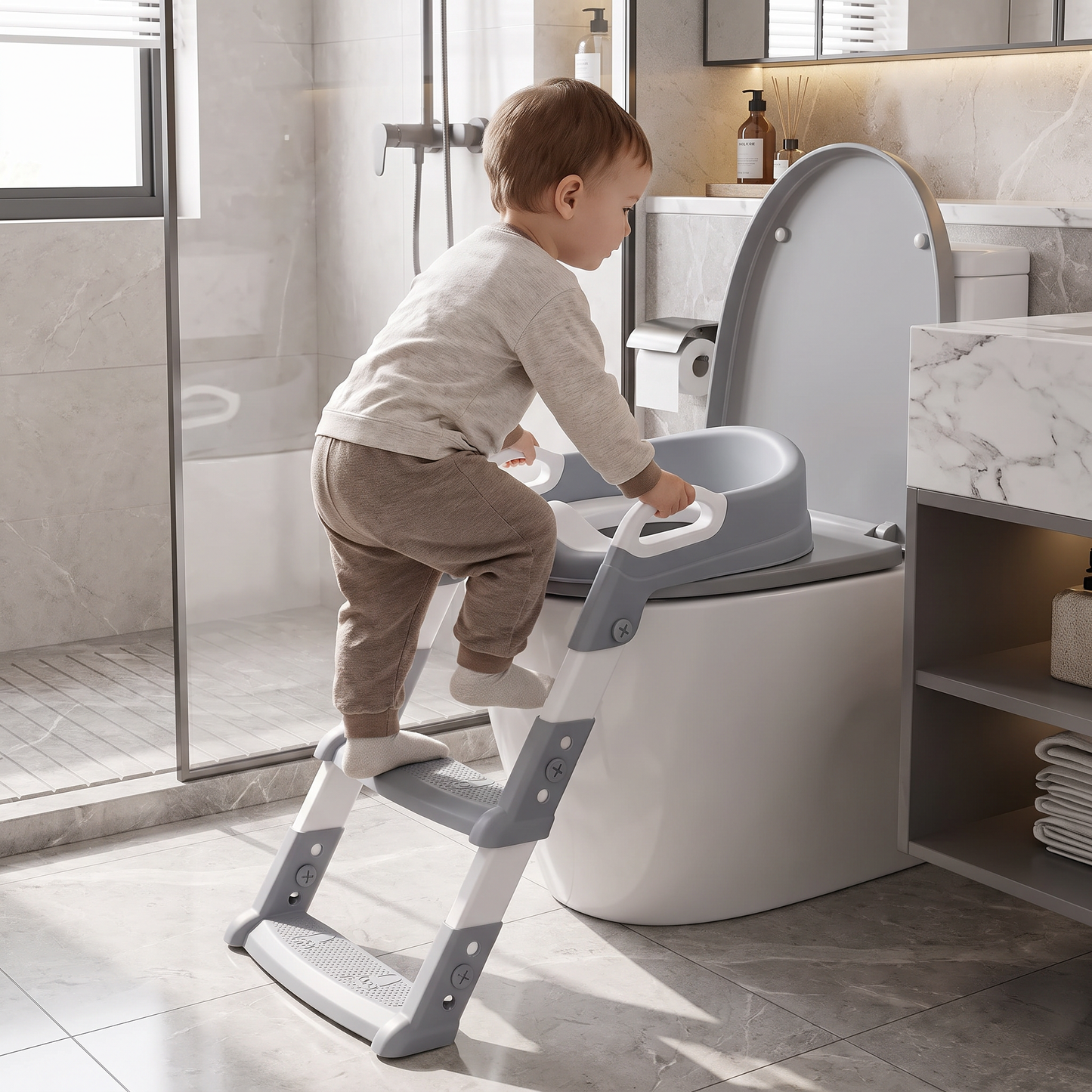 PottyTrainer - Climbable Toilet Seat