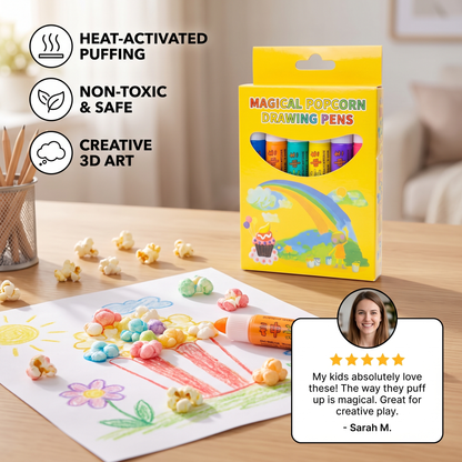 Magical Popcorn Drawing Pens
