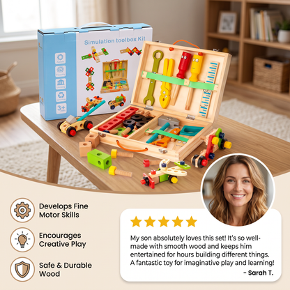 Little Builder Tool Set – The Perfect DIY Playset for Kids!