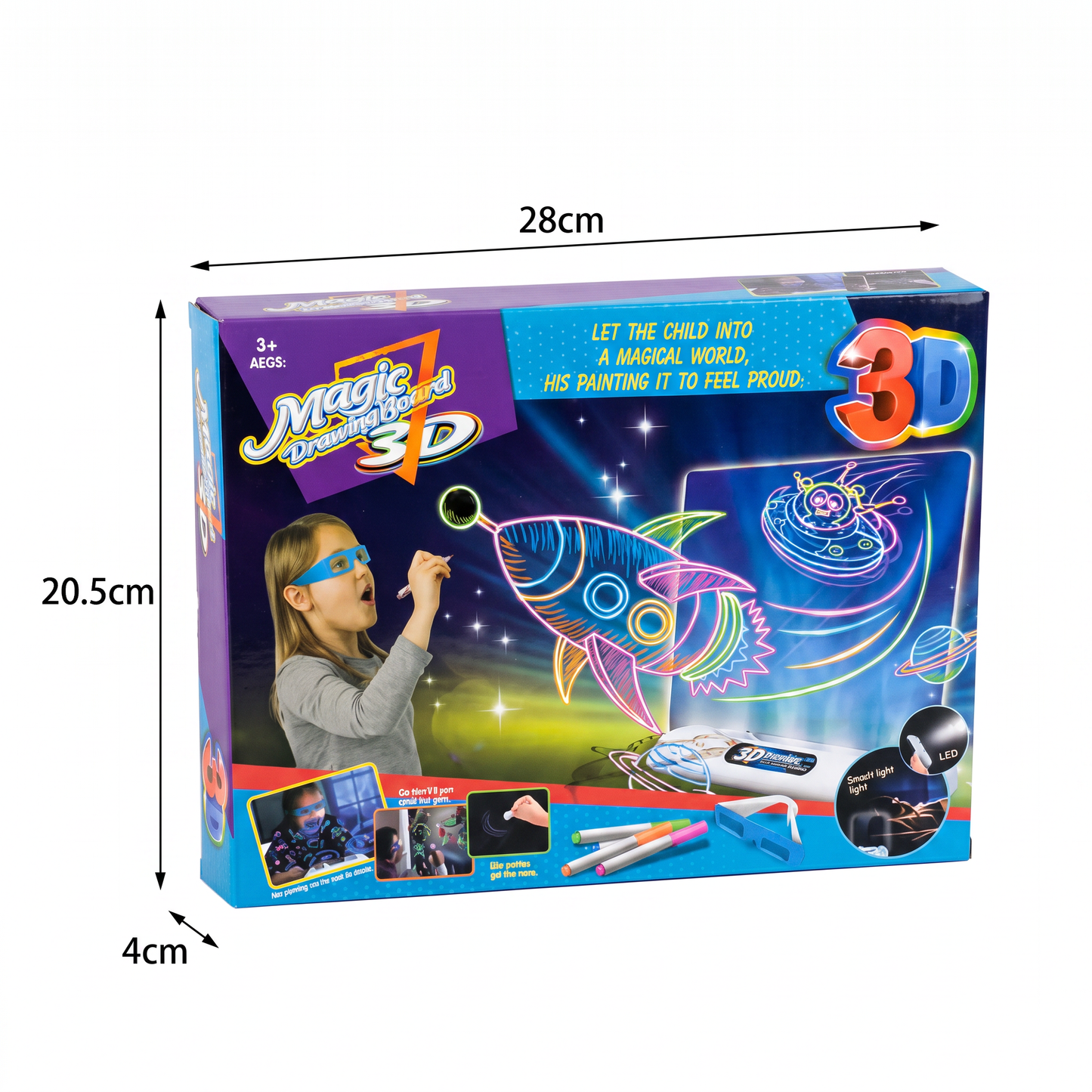 Glow Art Drawing Board
