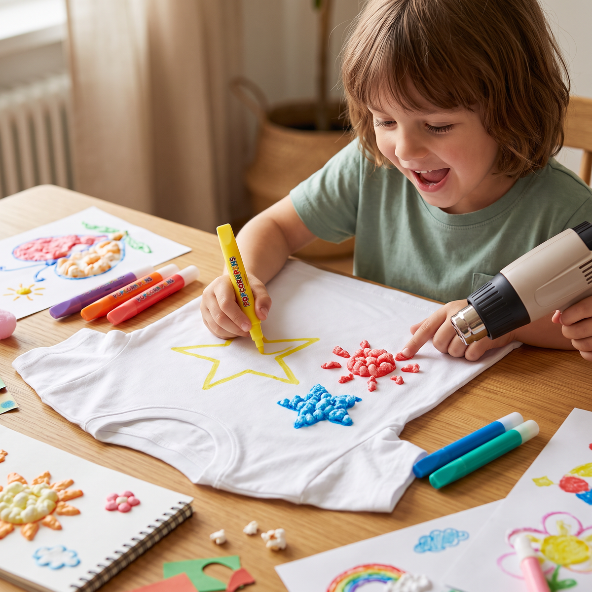 Magical Popcorn Drawing Pens