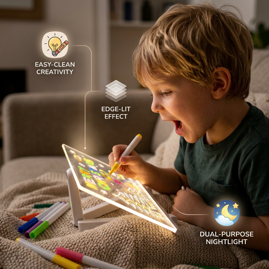 Kids LED Drawing Lamp