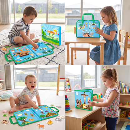 Montessori Bible Stories Felt Book