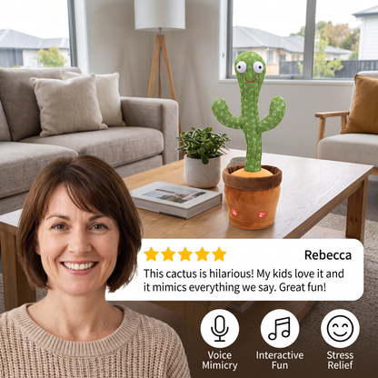 Groovy Bud – The Sound-Reacting Dancing Cactus