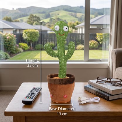 Groovy Bud – The Sound-Reacting Dancing Cactus
