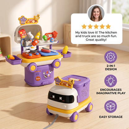2-in-1 Play Truck for Kids