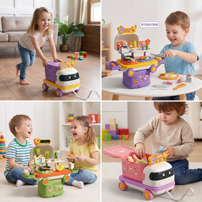 2-in-1 Play Truck for Kids