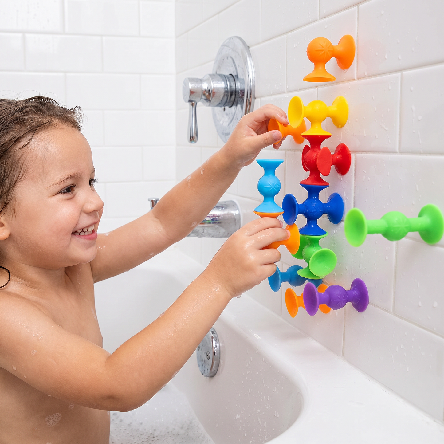 Montessori Silicone Suction Cup Toy