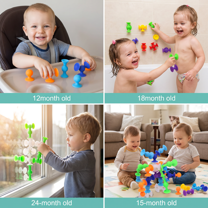 Montessori Silicone Suction Cup Toy