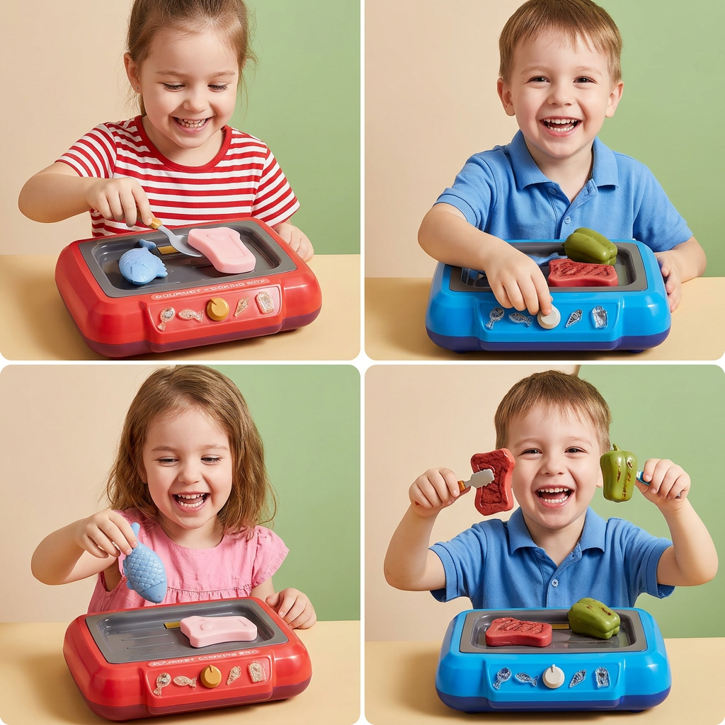 Gourmet Play and Cooking Box for Kids