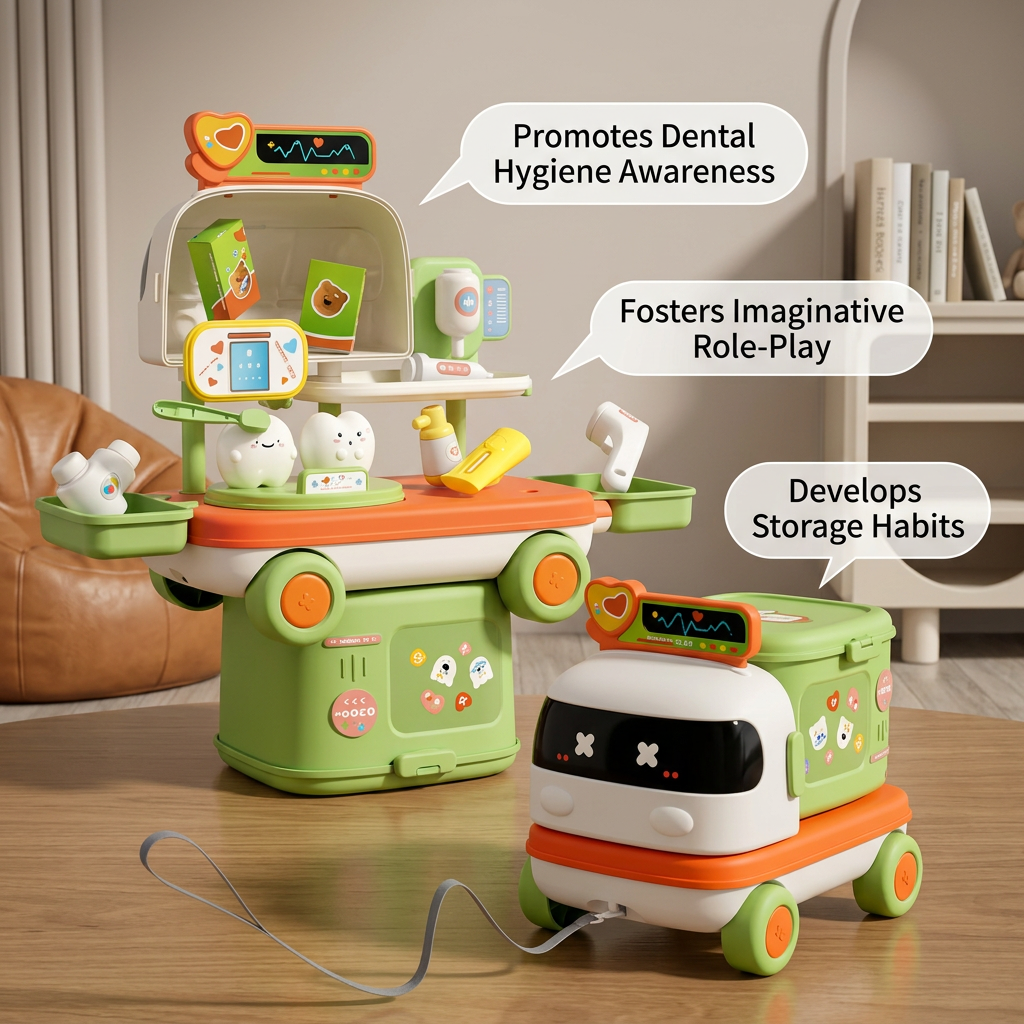 2-in-1 Play Truck for Kids