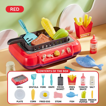 Gourmet Play and Cooking Box for Kids