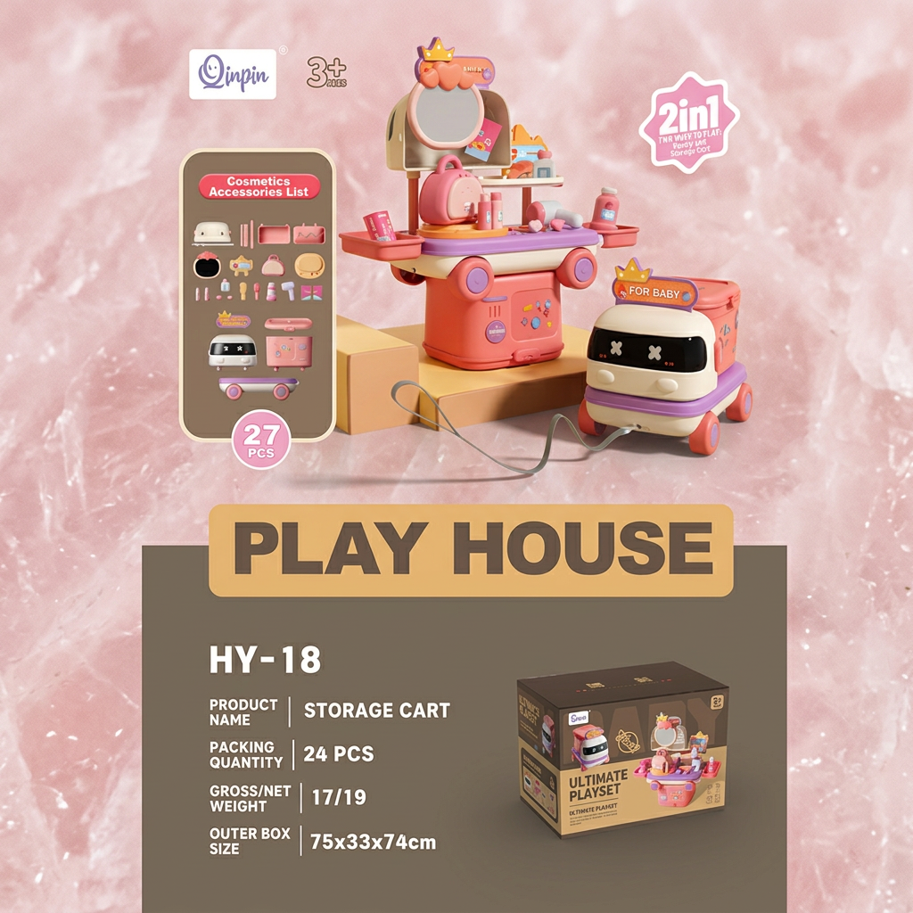 2-in-1 Play Truck for Kids