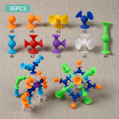 Montessori Silicone Suction Cup Toy