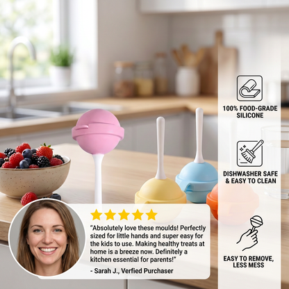 Lollipop Ice Pop Moulds – Pack of Four