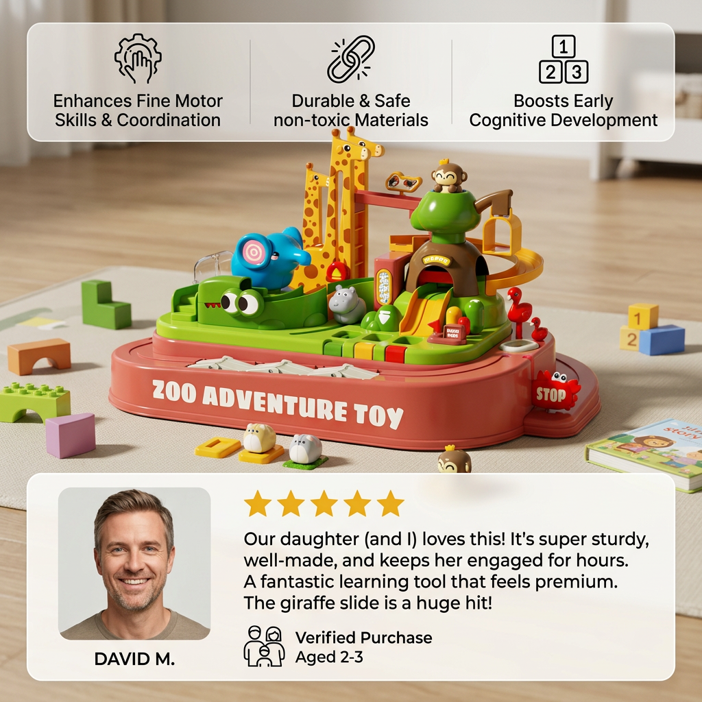 Zoo Adventure Track Toy