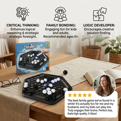 Push-Chess Family Strategy Game – Interactive Logic & Thinking Game for Kids