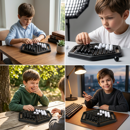 Push-Chess Family Strategy Game – Interactive Logic & Thinking Game for Kids