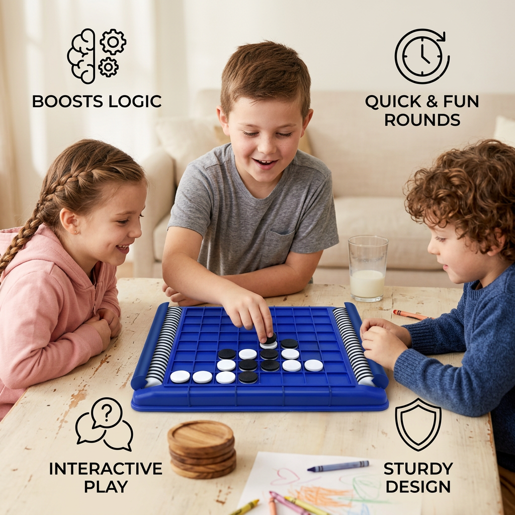 Flip Strategy Game – Interactive Family Logic Game for Kids