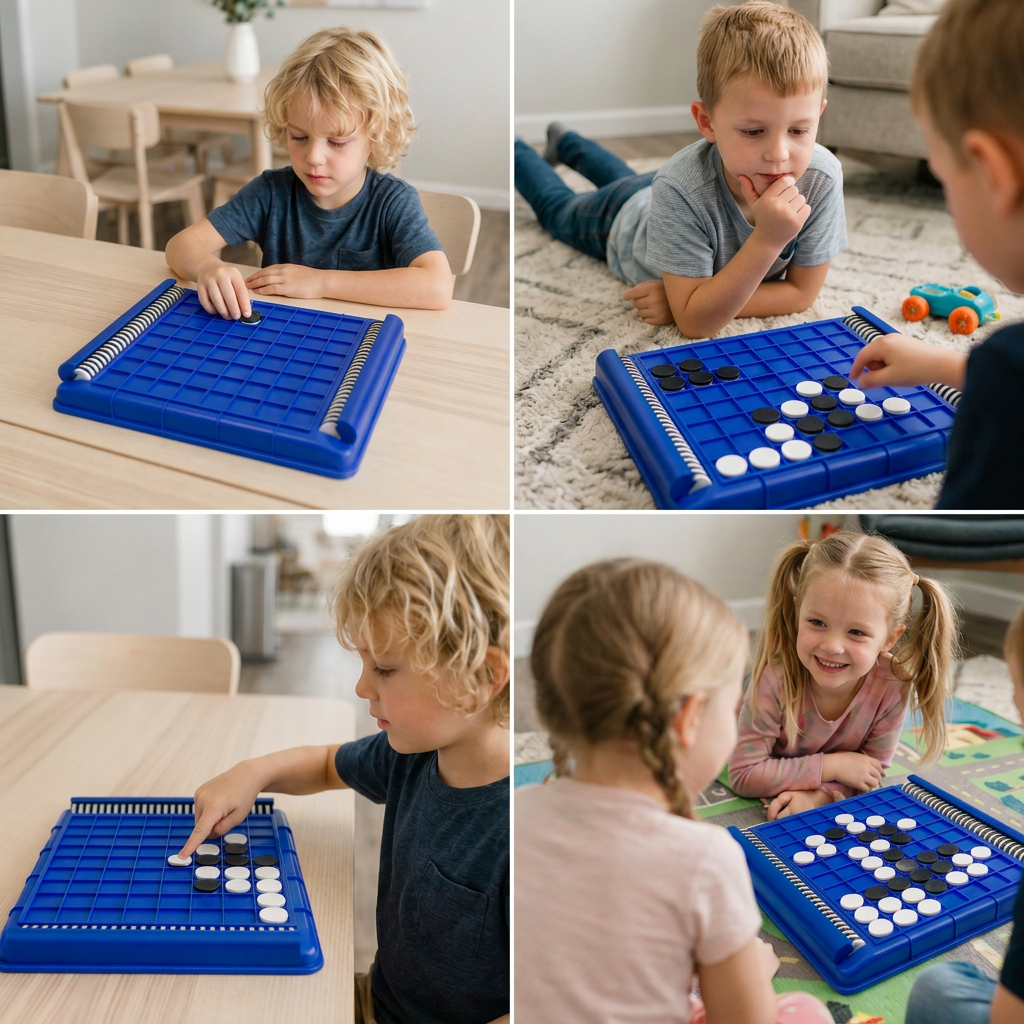 Flip Strategy Game – Interactive Family Logic Game for Kids