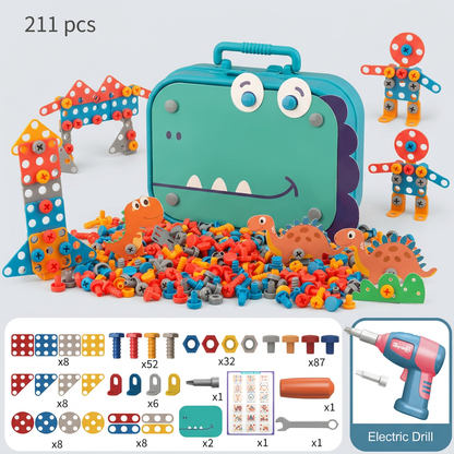 Dino Craftsman construction play set for children
