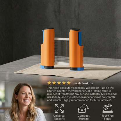 Adjustable table tennis net - suitable for every table!