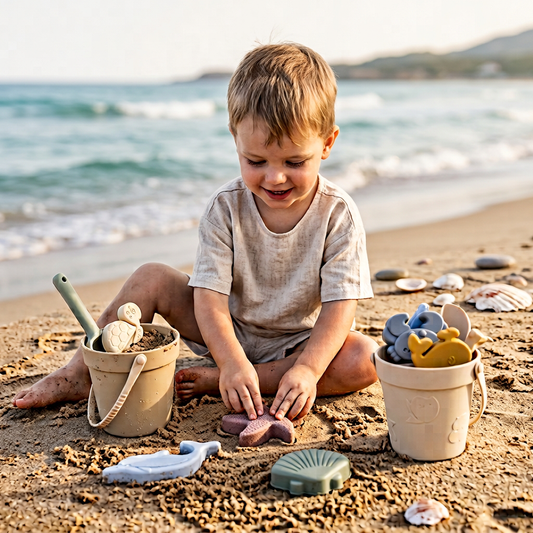 Eco-Friendly Silicone Beach Play Set
