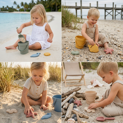 Eco-Friendly Silicone Beach Play Set