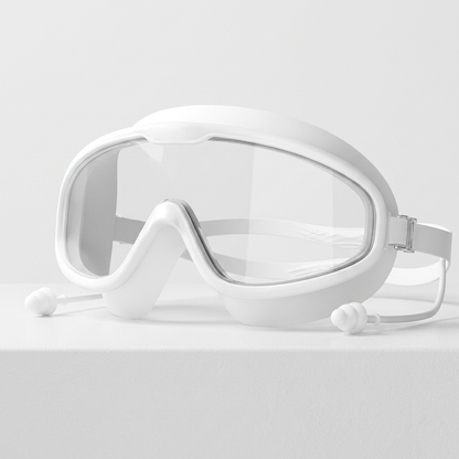Kids Swimming goggles with large frames and anti-fog system