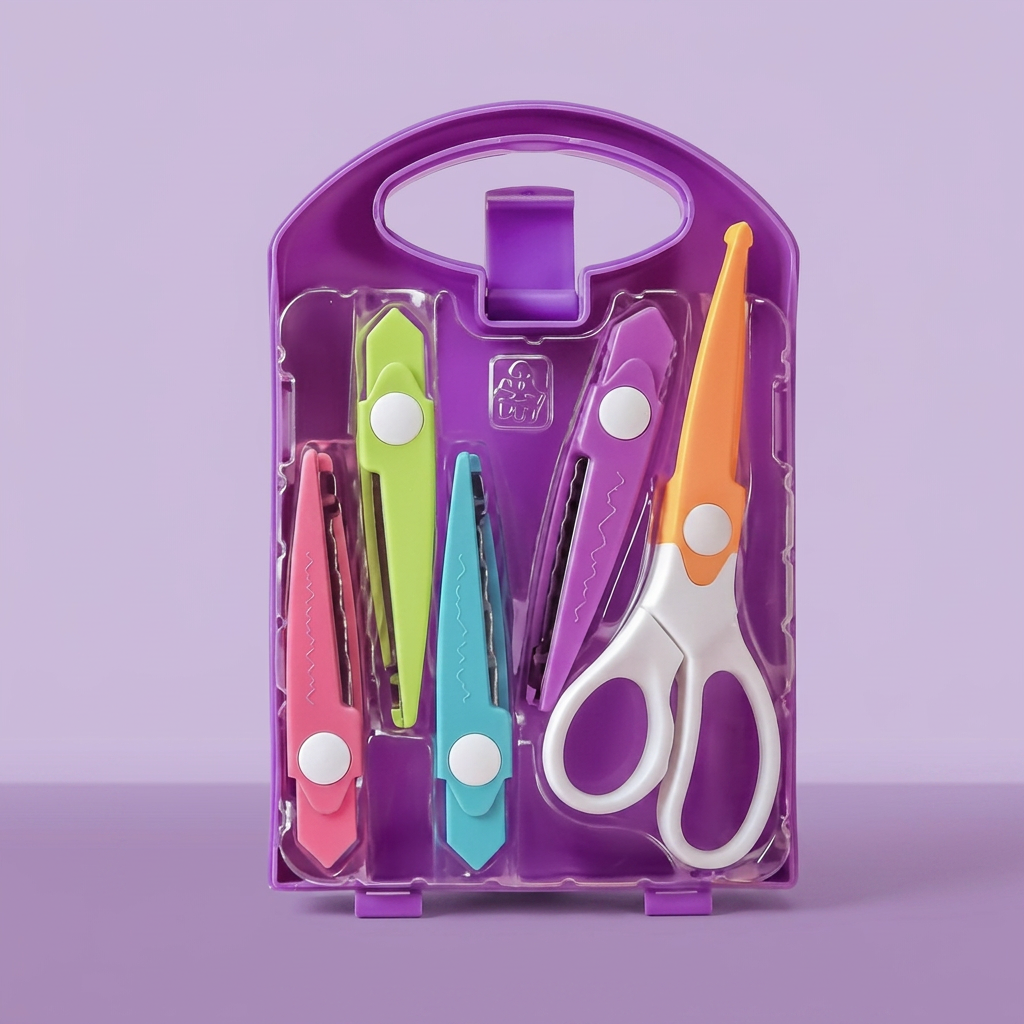 Safe Craft Scissor and Punch Kids Set