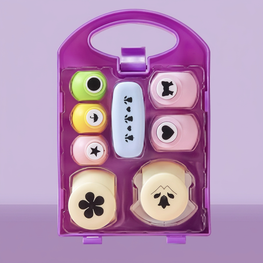 Safe Craft Scissor and Punch Kids Set