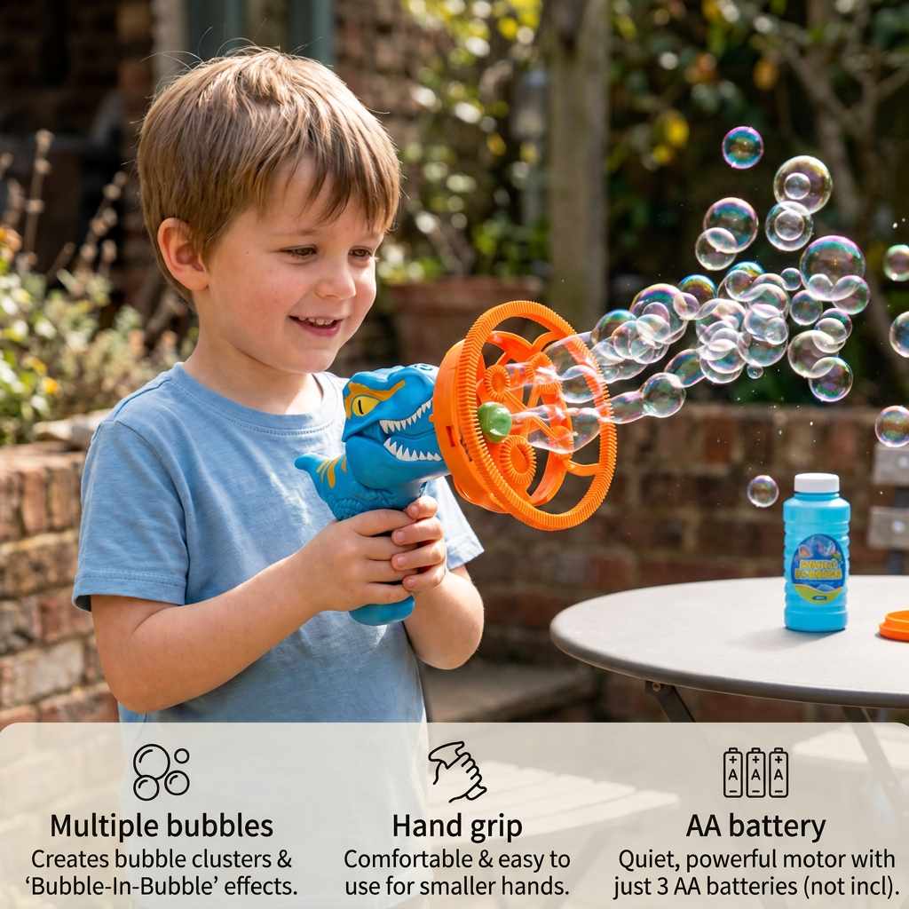 Dino Bubble Cannon