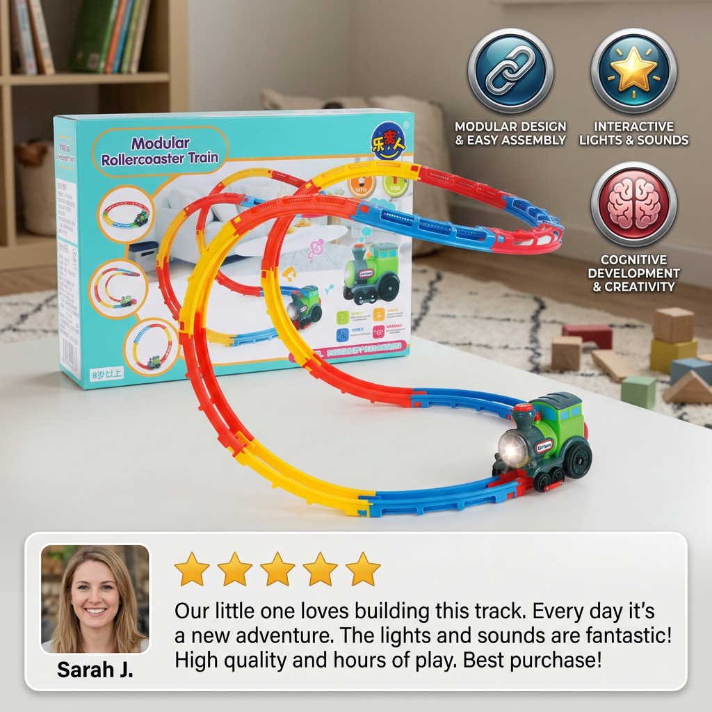 Rollercoaster Train Toy