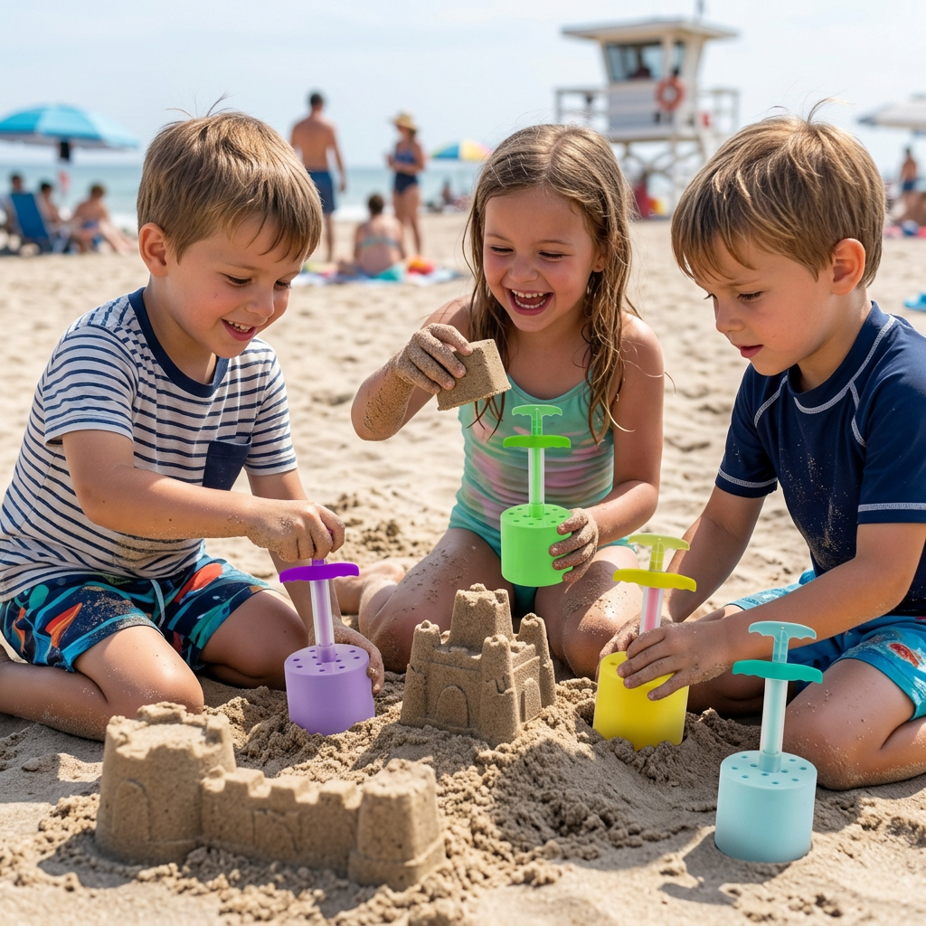 Honeycomb Sand Castle Maker – Sand Mold for Kids
