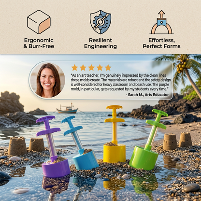 Honeycomb Sand Castle Maker – Sand Mold for Kids