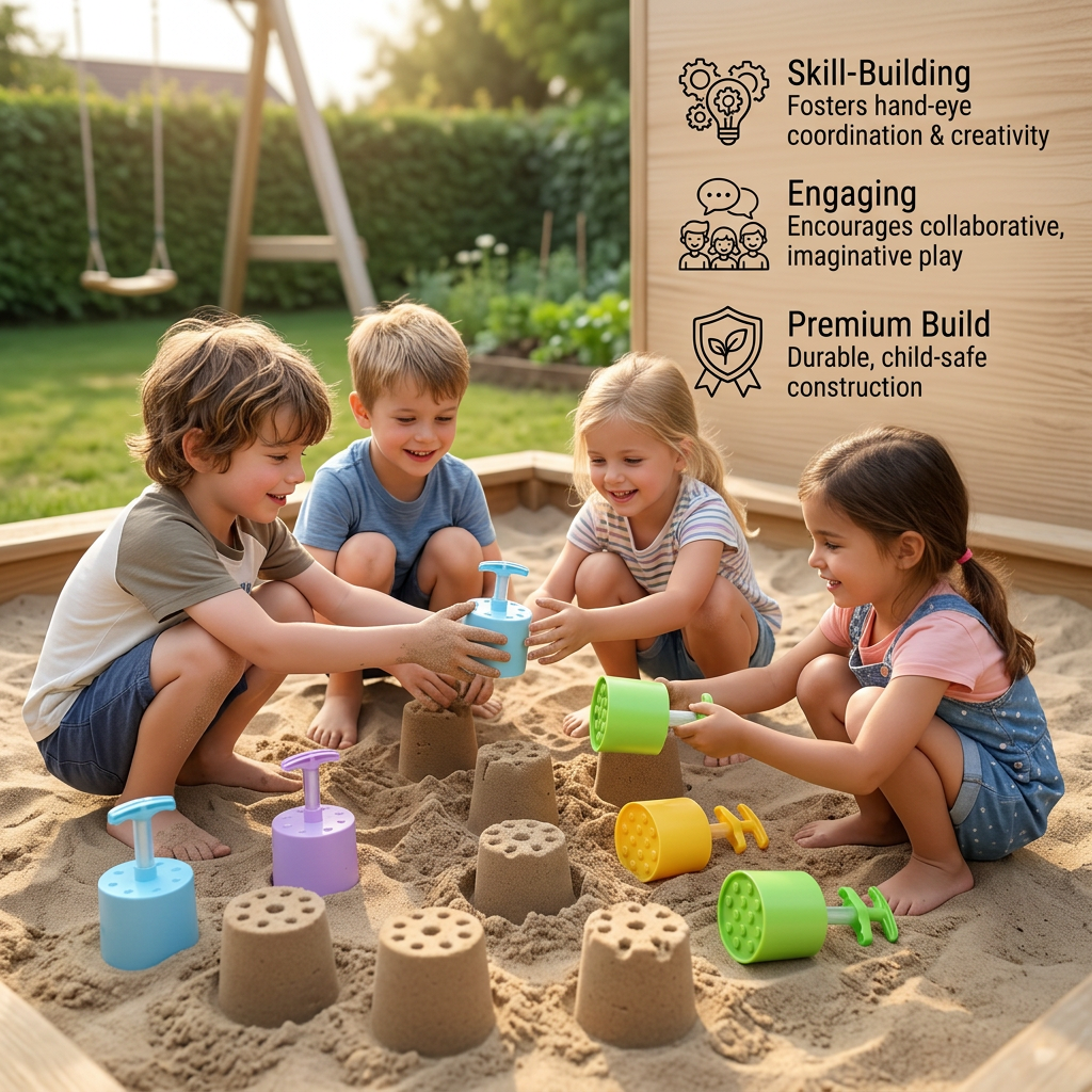 Honeycomb Sand Castle Maker – Sand Mold for Kids
