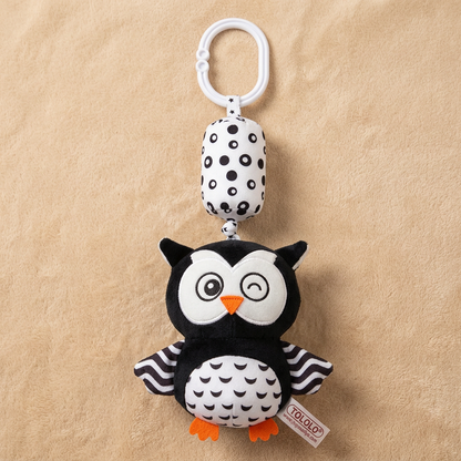 Baby Rattle Stuffed Animals for Cribs and Strollers