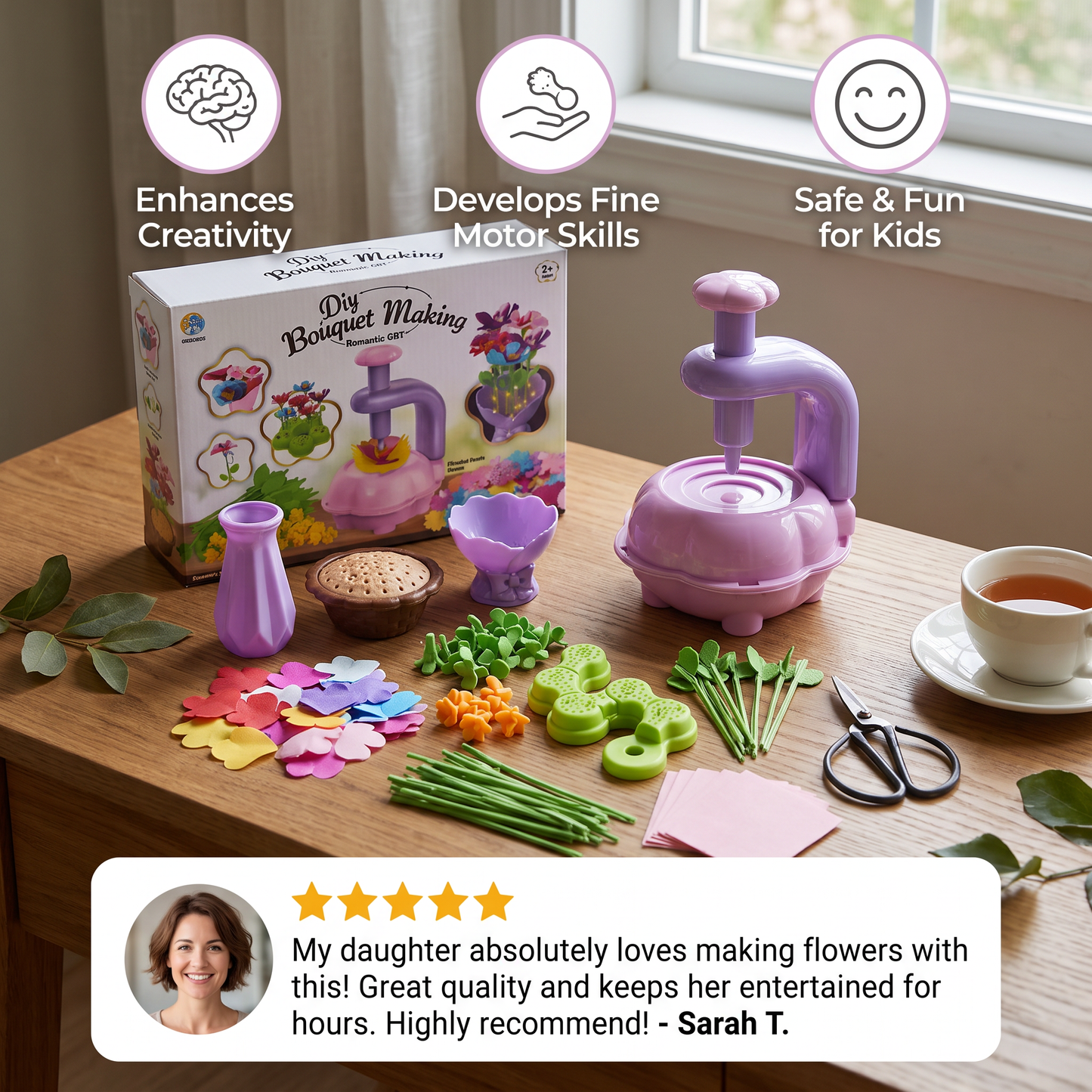 DIY Flower Craft Kit