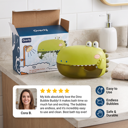 Dino Bubble Buddy – A Splash of Fun in Every Bath!