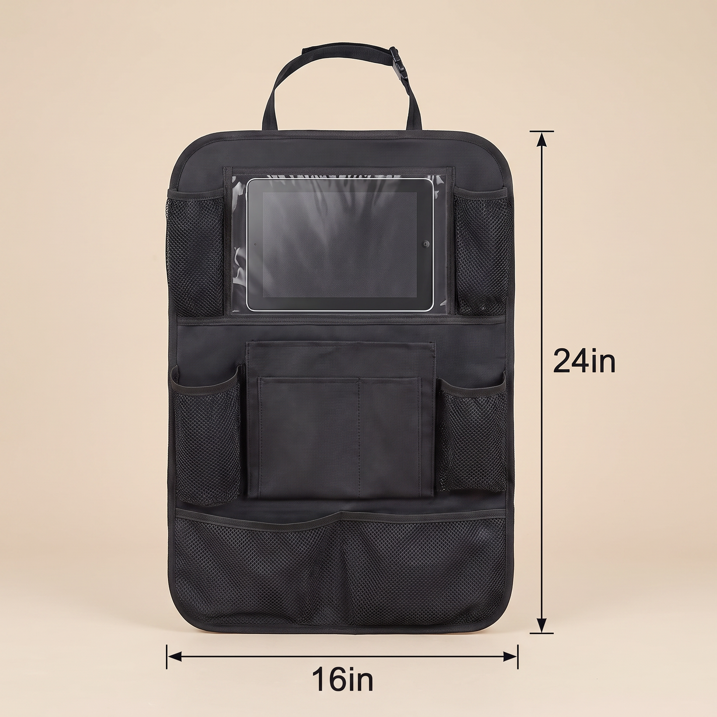Car seat protector and organizer for children
