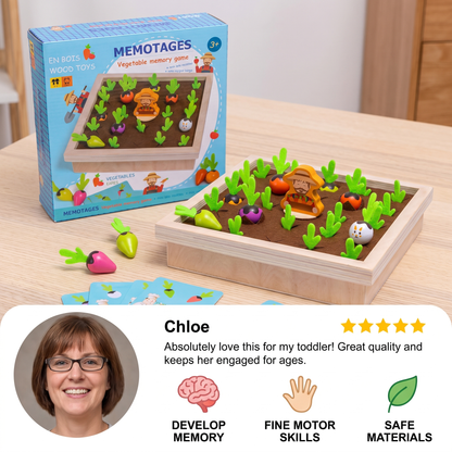 Montessori Felt Farm Toy