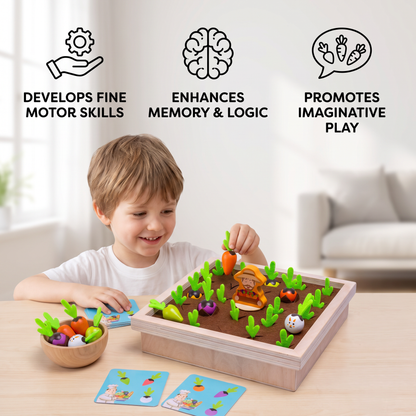 Montessori Felt Farm Toy