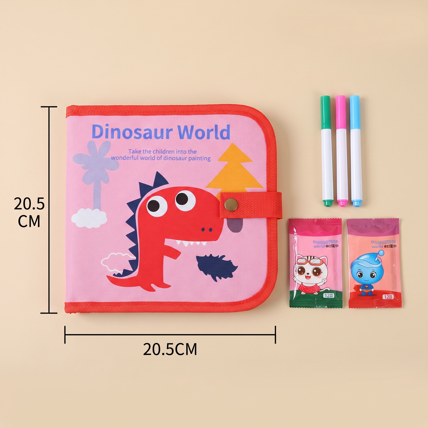 Reusable Coloring Book for Kids
