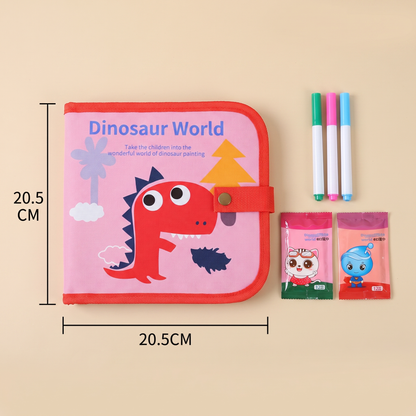 Reusable Coloring Book for Kids