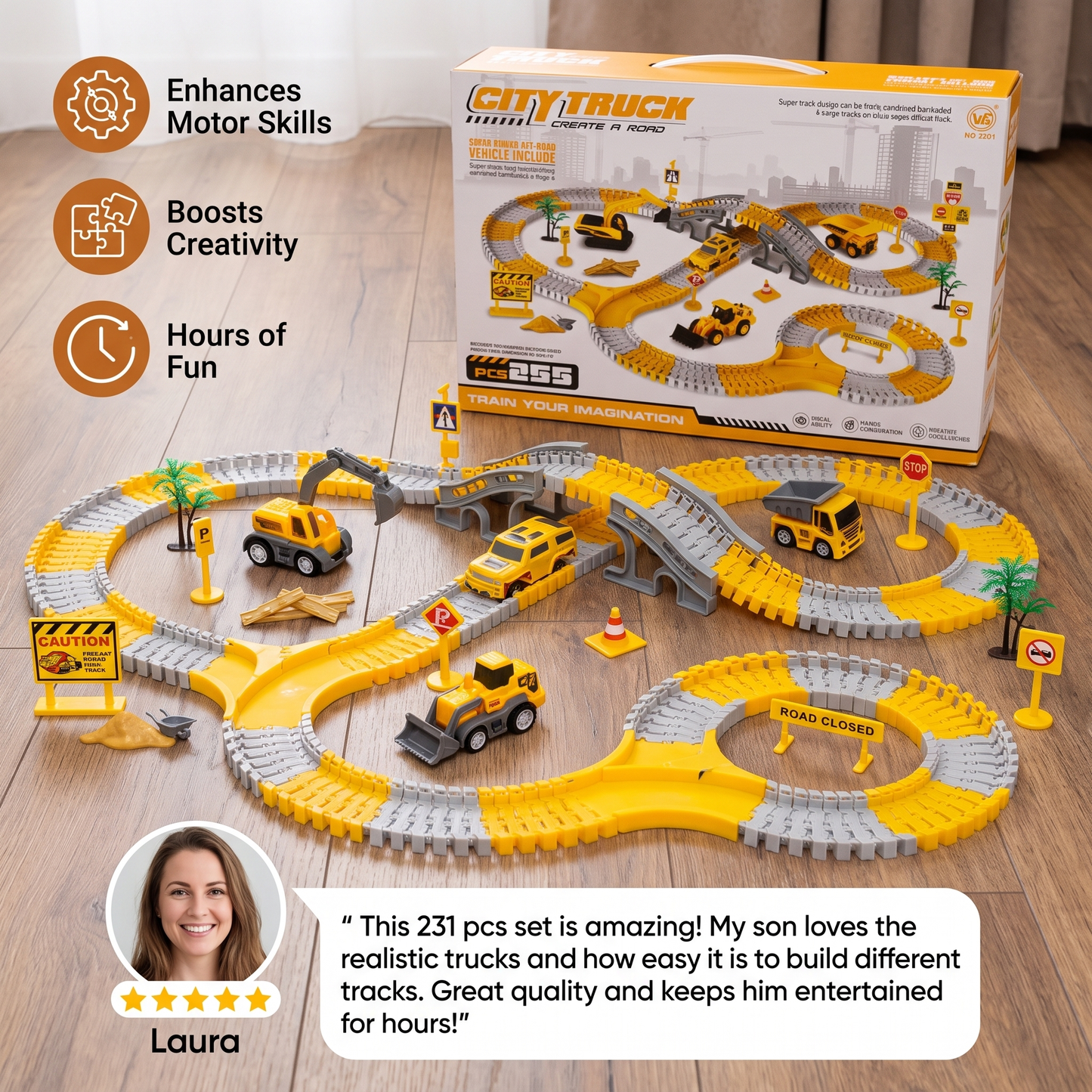 Customizable Race Track