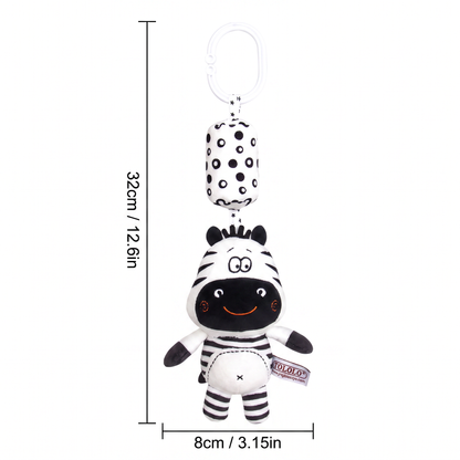 Baby Rattle Stuffed Animals for Cribs and Strollers