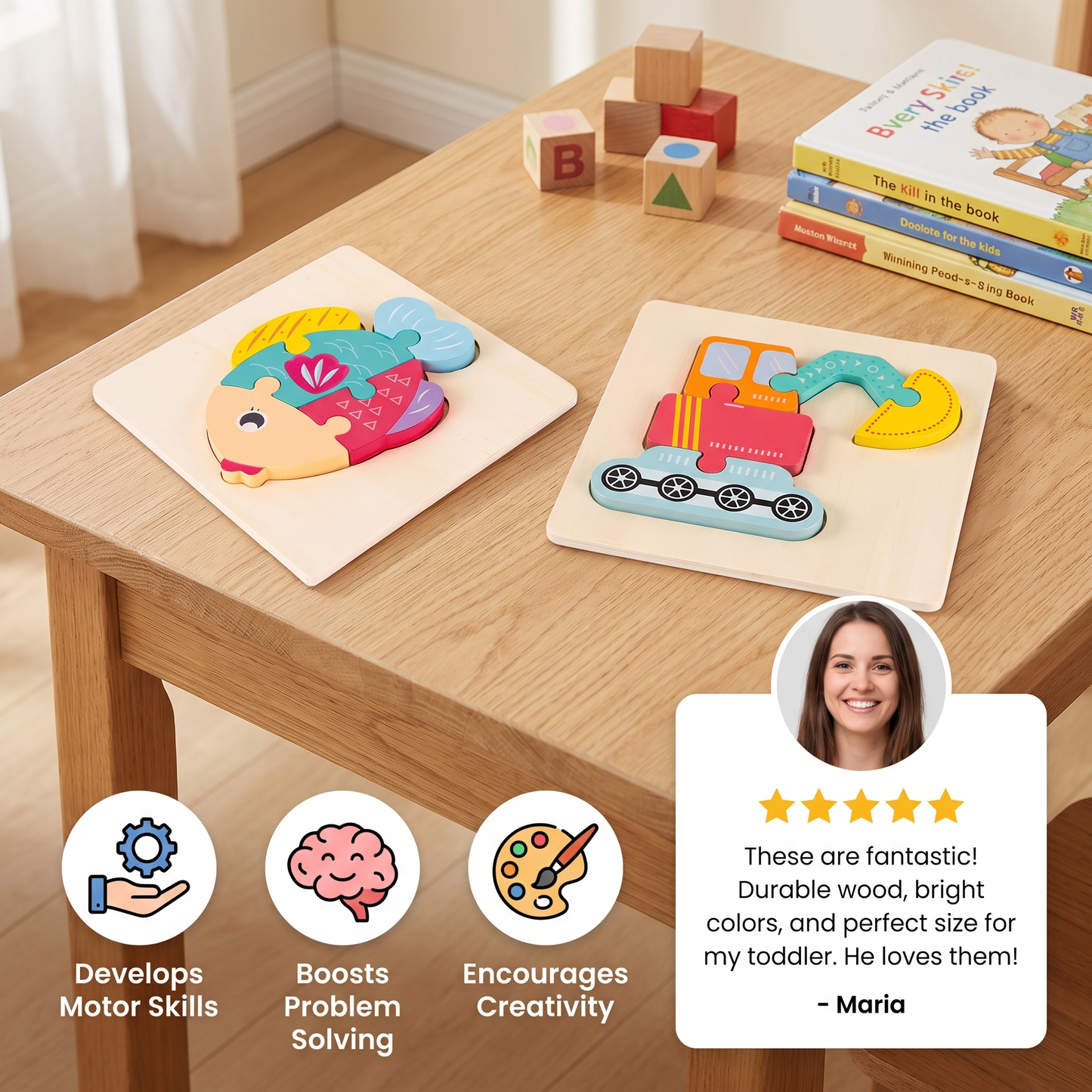 Animal and Vehicle Children's Puzzle