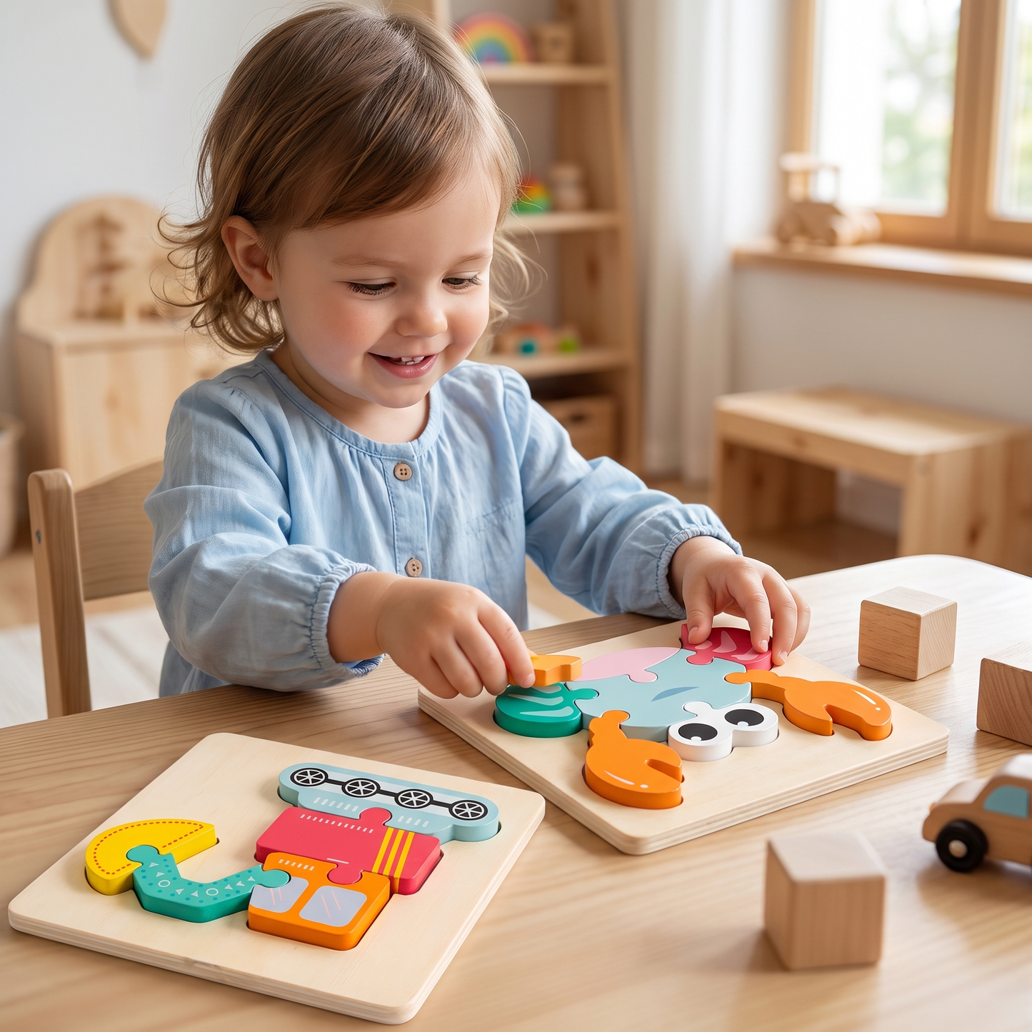 Animal and Vehicle Children's Puzzle