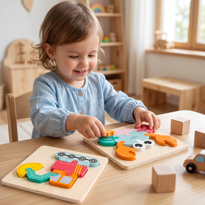 Animal and Vehicle Children's Puzzle