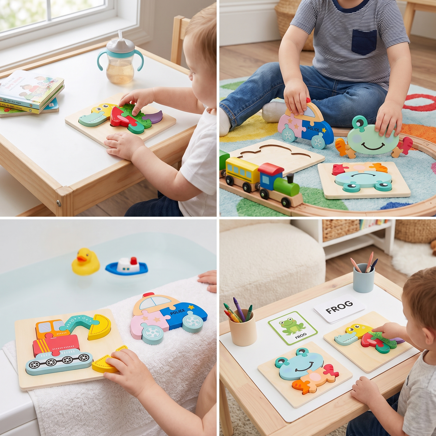 Animal and Vehicle Children's Puzzle